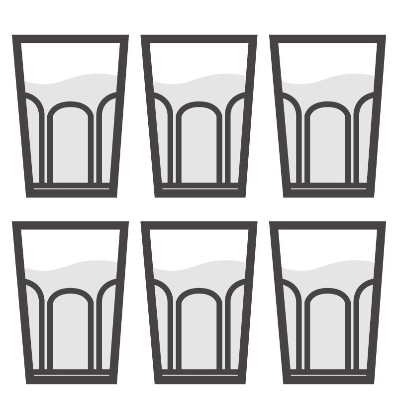 Juego de 6 Vasos